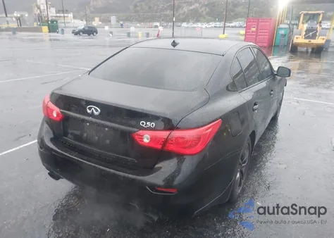 2016 Infiniti Q50 3.0T Premium from USA, damaged, VIN JN1EV7APXGM305121